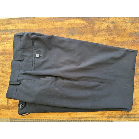 Michael Kors Women’s Blue Flat Front Stretch Dress Pants Size‎ L 36x32 - Picture 9 of 9